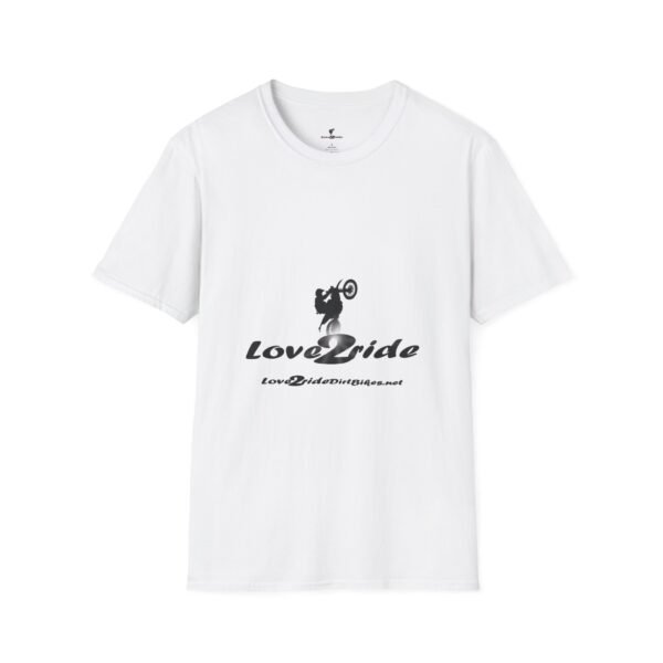 Silhouette Love2RideDirtBikes- Adventurous Spirit Unisex Softstyle T-Shirt