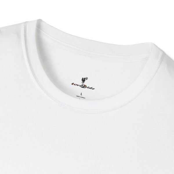 Silhouette Love2RideDirtBikes- Adventurous Spirit Unisex Softstyle T-Shirt - Image 3