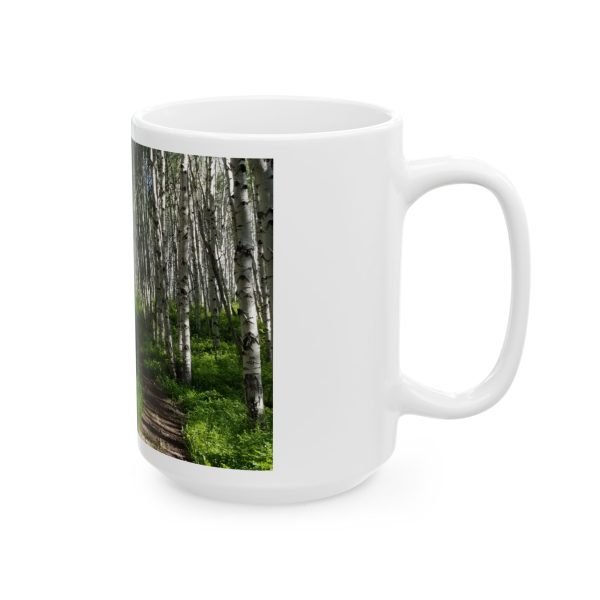 Love2ride through Aspen forests inspired Ceramic Mug, (11oz, 15oz) - Image 8