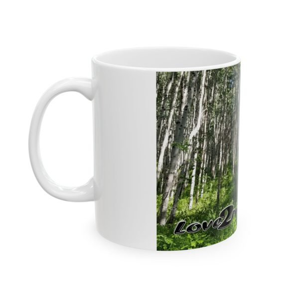 Love2ride through Aspen forests inspired Ceramic Mug, (11oz, 15oz) - Image 4
