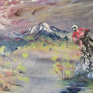 Slippery when wet- Original Artwork by Ian Leeming