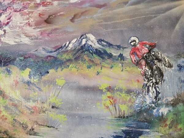 Slippery when wet- Original Artwork by Ian Leeming